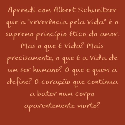 Rubem Alves e a vida